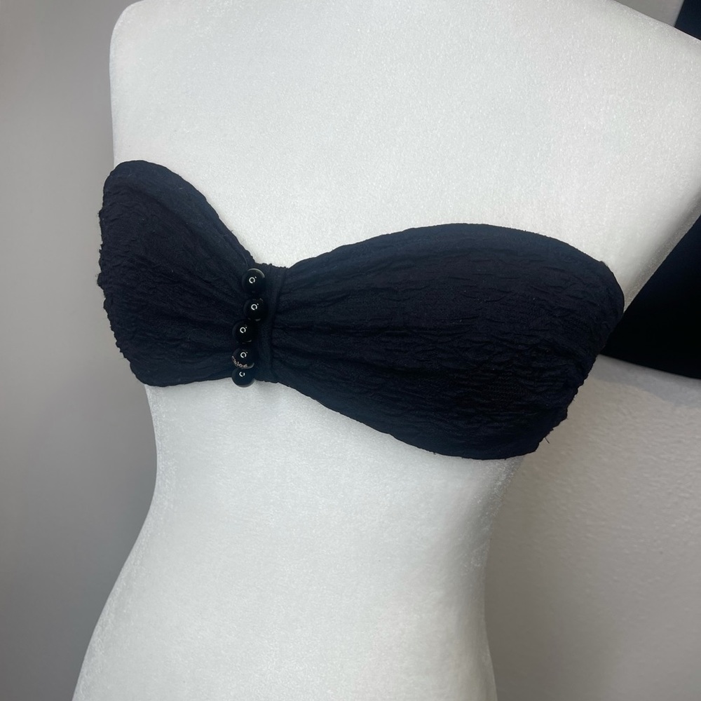 VTG Chloé black bikini top